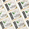 Numi Breakfast Blend tea bags on a plain background