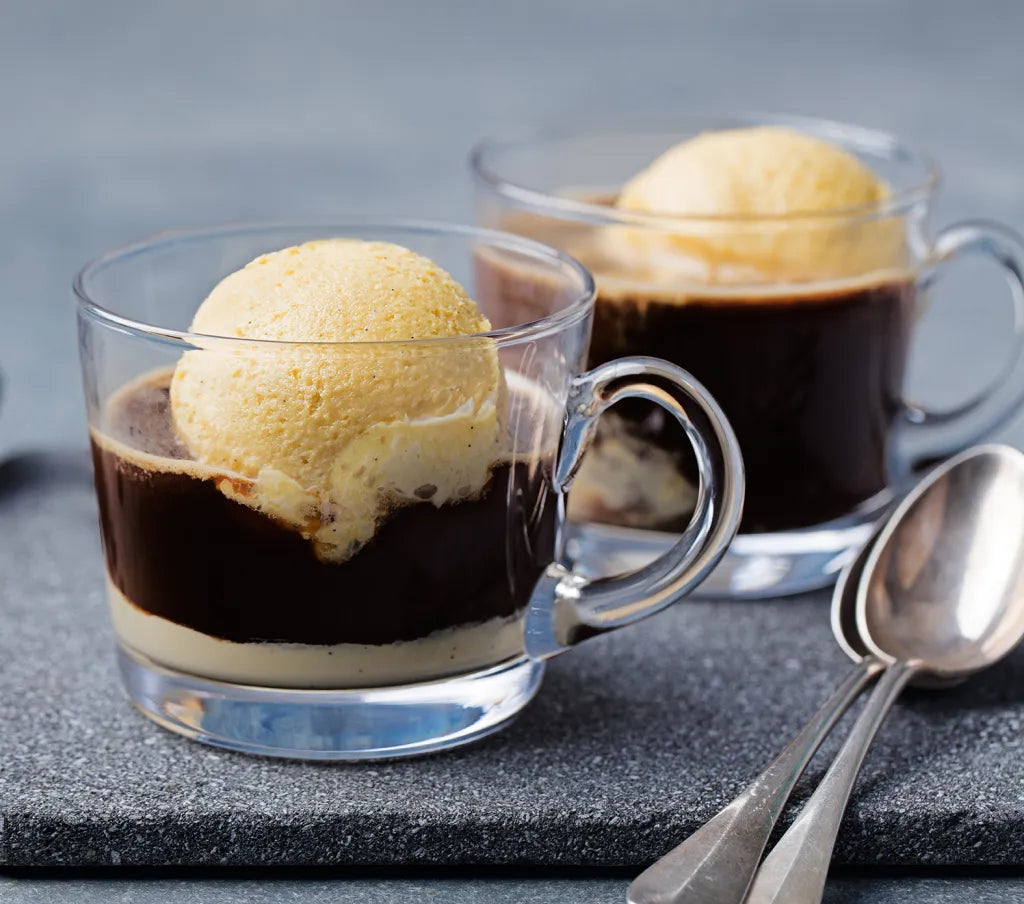 Numi Affogato featuring Drinking Chocolates